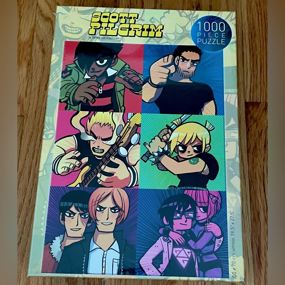 👾Brand New Scott Pilgrim 7 Evil Exes 1000 piece puzzle👾